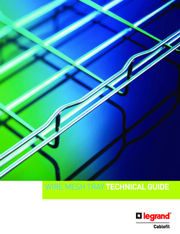 WIRE MESH TRAY TECHNICAL GUIDE