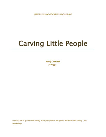 Carving Little People - James River Woodcarvers