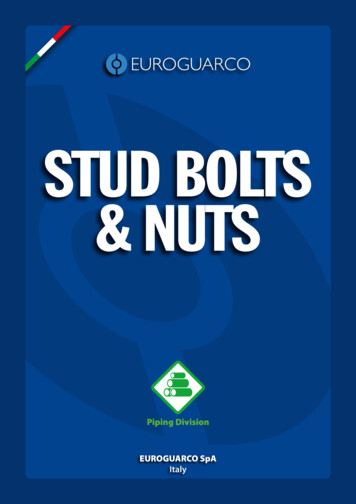 STUD BOLTS & NUTS