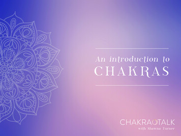 An Introduction To CHAKRAS - Chakra Talks