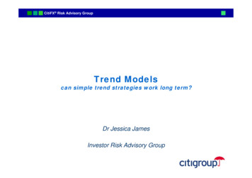 Trend Models - Trend Following