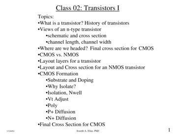 Class 02: Transistors I - University Of Kentucky