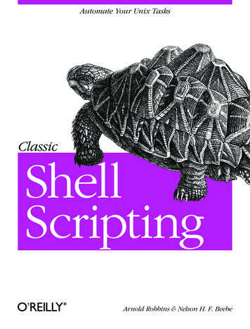 Classic Shell Scripting - Lagout 