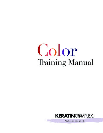 Training Manual - Keratin Complex