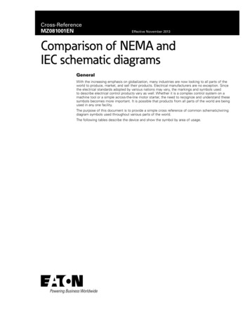 NEMA And IEC Schematic Diagram Comparisons - MZ081001EN