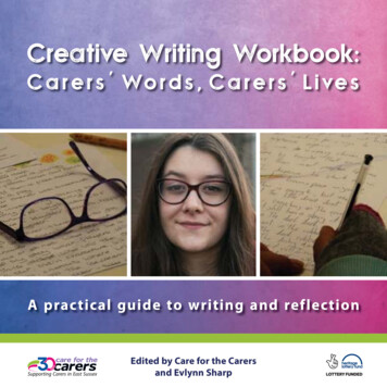 Creative Writing Workbook - Cftc .uk