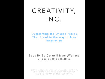 CREATIVITY, INC. - Ryan Battles