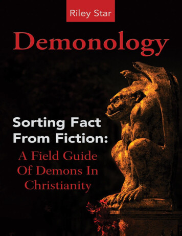 Demonology: Sorting Fact From Fiction: A Field Guide Of .
