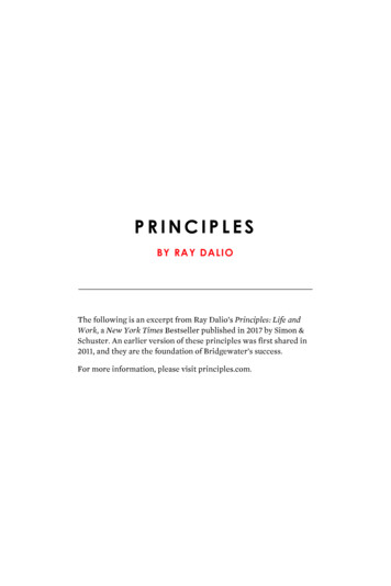 Principles By Ray Dalio - Summary - WordPress 