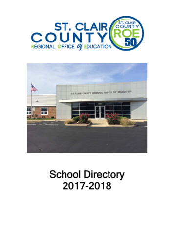 School Directory Cover - Stclair.k12.il.us