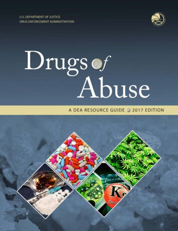 Drugs Of Abuse (2017 Edition) - Home DEA