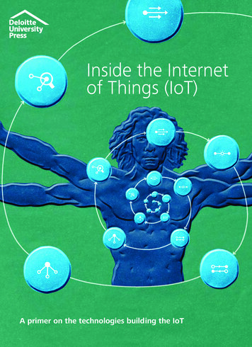 Inside The Internet Of Things (IoT) - Deloitte