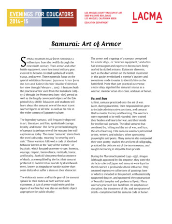 Samurai: Art Of Armor S - LACMA