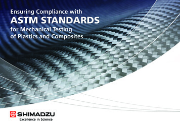Ensuring Compliance With ASTM STANDARDS - Shimadzu