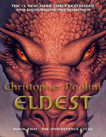 Eldest (The Inheritance Cycle Book 2) - Weebly