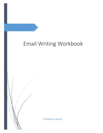 Email Writing Workbook - Weebly
