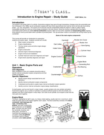 Introduction To Engine Repair - TCcom Study GuideC