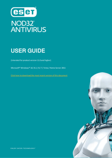 ESET NOD32 Antivirus - WhizComms