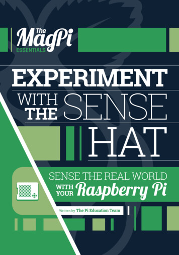ESSENTIALS EXPERIMENT WITH SENSE HAT - Raspberry Pi