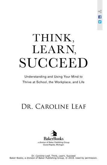 THINK LEARN SUCCEED