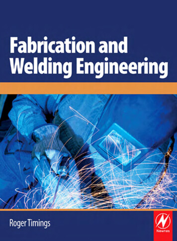 Fabrication And W Elding