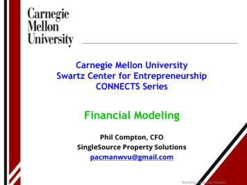 Financial Modeling - CMU