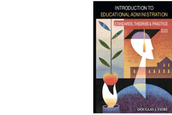 Introduction To Educational Administration