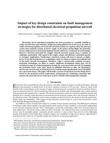 Impact Of Key Design Constraints On Fault Management .