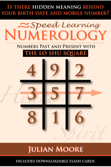 Free Numerology PDF - Cold Reading