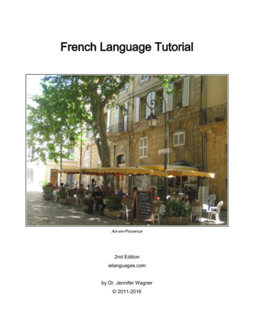 French Language Tutorial - Learn Languages Online With .