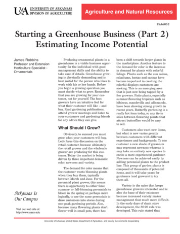 Starting A Greenhouse Business (Part 2) Estimating Income .