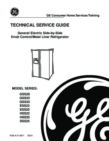 TECHNICAL SERVICE GUIDE - Appliance Aid