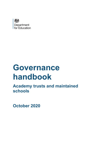 Governance Handbook 2019