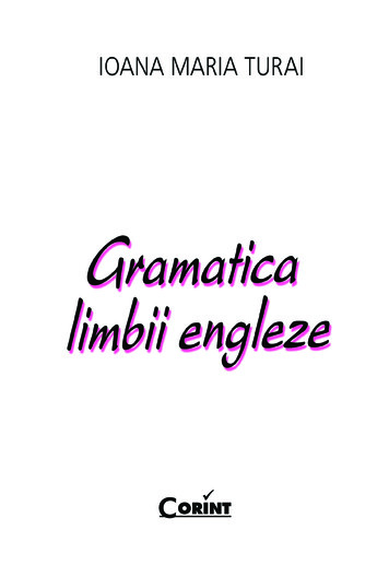 Gramatica Limbii Engleze Fonetica 1-121:gramatica Limbii .