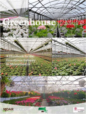 MASSACHUSETTS GREENHOUSE PRACTICES GUIDE