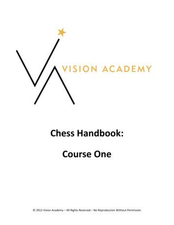 Chess Handbook: Course One - Vision Academy