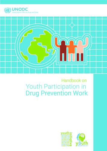 Handbook On Youth Participation In Drug Prevention Work
