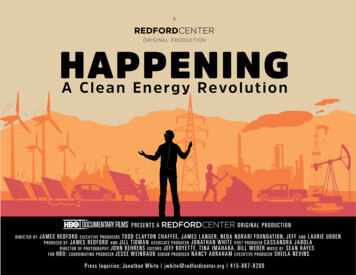 A Clean Energy Revolution - Happeningthemovie 