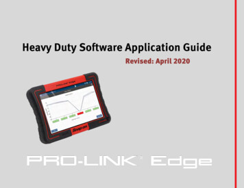 Heavy Duty Software Application Guide - Snap-on