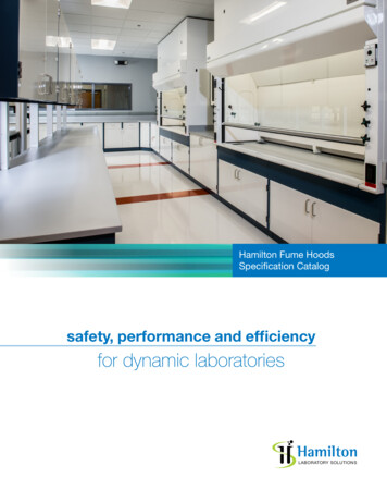 Safety, Performance And Efficiency For Dynamic Laboratories