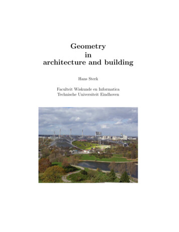 Geometry In Architecture And Building