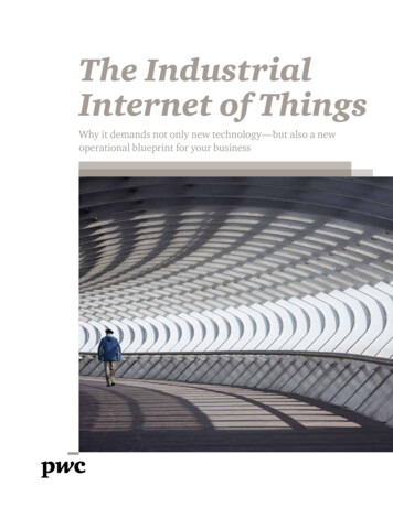 The Industrial Internet Of Things - PwC