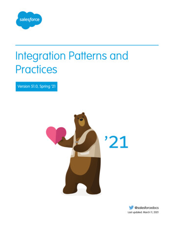 Integration Patterns And Practices