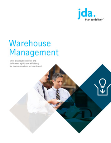 Warehouse Management - Warehouse Logistics