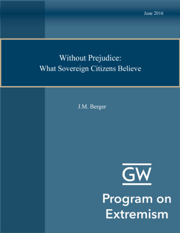 Without Prejudice - George Washington University