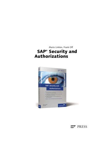 SAP Security And Authorizations - TechTarget