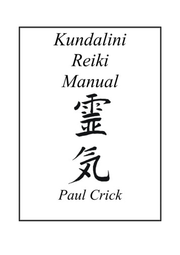 Kundalini Reiki Manual - BahaiStudies 