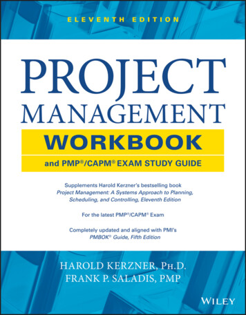 Project Management Workbook Guide