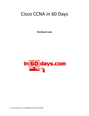 Cisco CCNA In 60 Days