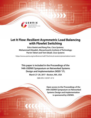Let It Flow: Resilient Asymmetric Load Balancing With .